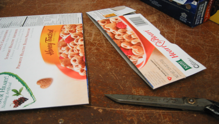 Box with top cut off