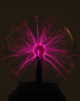 Purple Plasma Ball