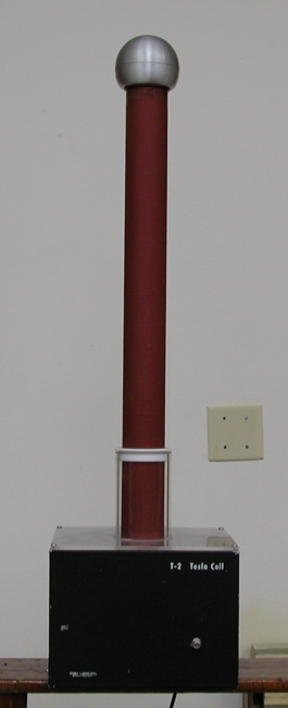 Full view of Tesla Coil